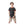 Load image into Gallery viewer, Boys Orange Ribbed Collar & Sleeves Black Polo Shirt