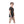Load image into Gallery viewer, Boys Orange Ribbed Collar & Sleeves Black Polo Shirt