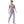 Load image into Gallery viewer, Grey & Blue Patterned Slip On Pajama Set