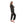Load image into Gallery viewer, Long Sleeves Notched Collar Pajama - Olive & Black