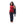 Load image into Gallery viewer, 3 Pieces Velour Pajama Set - Dark Navy Blue & Dark Red