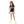 Load image into Gallery viewer, Girls Colorful Printed Cotton Tee - Black