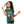 Load image into Gallery viewer, Girls Printed Giraffe Summer Tee - Dark Green