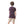 Load image into Gallery viewer, Boys Space Prints Eggplant Buttoned Polo Shirt