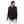 Load image into Gallery viewer, Plain Pattern Hidden Buttons Shirt - Black