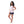 Load image into Gallery viewer, Cat Printed Top & Solid Shorts Pajama Set - Pink & Navy Blue