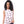 Load image into Gallery viewer, Cat Printed Top & Solid Shorts Pajama Set - Pink & Navy Blue