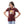 Load image into Gallery viewer, Printed Cat Slip On Rounded Neck Girls T-Shirt - Dark Red