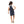 Load image into Gallery viewer, Girls Sleeveless Dress With Front Pockets - Dark Denim