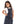 Load image into Gallery viewer, Girls Sleeveless Dress With Front Pockets - Dark Denim