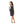 Load image into Gallery viewer, Girls Sleeveless Dress With Front Pockets - Dark Denim