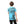 Load image into Gallery viewer, Printed Palm Tree Cotton Slip On Boys T-Shirt - Turquoise