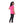 Load image into Gallery viewer, Plus-size Printed Ice-cream Pajama Set - Fuchsia & Black