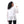 Load image into Gallery viewer, Self-patterned Blouse & Solid Top Set - White