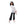 Load image into Gallery viewer, Self-patterned Blouse & Solid Top Set - White