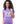 Load image into Gallery viewer, Round Neck Top & Slip-on Pajama Set - Purple & Fuchsia