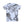 Load image into Gallery viewer, Boys Printed Palms Short Sleeves T-Shirt - Space Grey