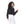 Load image into Gallery viewer, Self-patterned Blouse & Solid Top Set - Black
