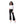 Load image into Gallery viewer, Blouse with Lace up & Sleeveless Top Set - White