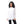 Load image into Gallery viewer, Mandarin Collar Blouse & Sleeveless Top Set - White