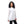 Load image into Gallery viewer, Mandarin Collar Blouse & Sleeveless Top Set - White