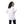 Load image into Gallery viewer, Mandarin Collar Blouse & Sleeveless Top Set - White
