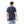 Load image into Gallery viewer, Printed Rounded Neck Slip On Summer T-Shirt - Navy