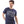 Load image into Gallery viewer, Printed Rounded Neck Slip On Summer T-Shirt - Navy