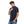 Load image into Gallery viewer, Short Sleeves Pique Pattern - Navy Blue