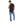 Load image into Gallery viewer, Short Sleeves Pique Pattern - Navy Blue