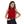 Load image into Gallery viewer, Tie-able Lace Sleeveless Textured Shirt - Burgundy