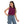 Load image into Gallery viewer, Textured Sleeveless Purple Tie-able Lace Shirt
