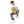 Load image into Gallery viewer, White Casual Tee With Chest Print "Do It Again"