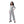 Load image into Gallery viewer, Houndstooth Jumpsuit with Belt - Grey & Black