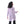 Load image into Gallery viewer, Patterned Trees Buttoned Closure Blouse - Purpel