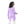 Load image into Gallery viewer, Patterned Trees Buttoned Closure Blouse -Lavender