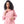 Load image into Gallery viewer, Buttoned Closure Printed Leaves Blouse - Cashmere