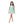 Load image into Gallery viewer, Girls Floral Off-Shoulders Dress - Mint