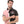 Load image into Gallery viewer, Knitted Light Pink &amp; Black Cotton Polo Shirt
