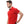Load image into Gallery viewer, Red Turn Down Collar Cotton Polo Shirt
