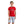 Load image into Gallery viewer, Printed Pattern Front And Back Short Sleeves Boys T-Shirt - Carmine Red