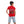 Load image into Gallery viewer, Printed Pattern Front And Back Short Sleeves Boys T-Shirt - Carmine Red
