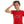 Load image into Gallery viewer, Printed Pattern Front And Back Short Sleeves Boys T-Shirt - Carmine Red