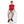 Load image into Gallery viewer, Printed Pattern Front And Back Short Sleeves Boys T-Shirt - Carmine Red