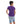 Load image into Gallery viewer, Printed Pattern Short Sleeves Boys T-Shirt - Purple