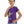 Load image into Gallery viewer, Printed Pattern Short Sleeves Boys T-Shirt - Purple