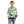 Load image into Gallery viewer, Self Pattern Long Sleeves Boys Hoodie - White, Lime Green & Turquoise
