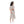 Load image into Gallery viewer, Short Sleeves Midi Dress with Floral Pattern_Grey