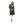 Load image into Gallery viewer, Black Patterned Long Cotton Robe