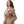 Load image into Gallery viewer, Beige Long Sleeve Patterned Winter Coat